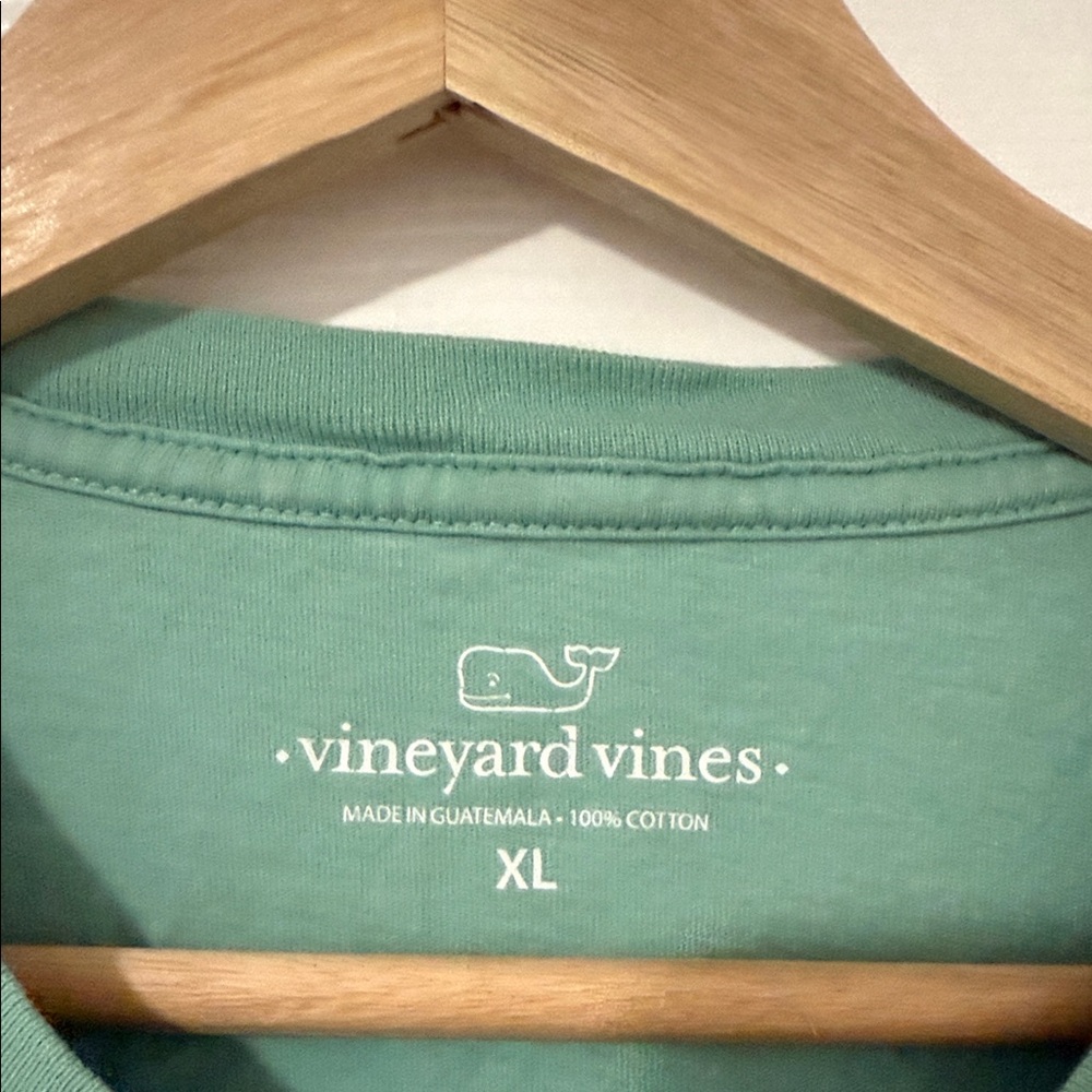 Vineyard Vines Mint Green Camping Graphic Tee - Picture 5 of 5
